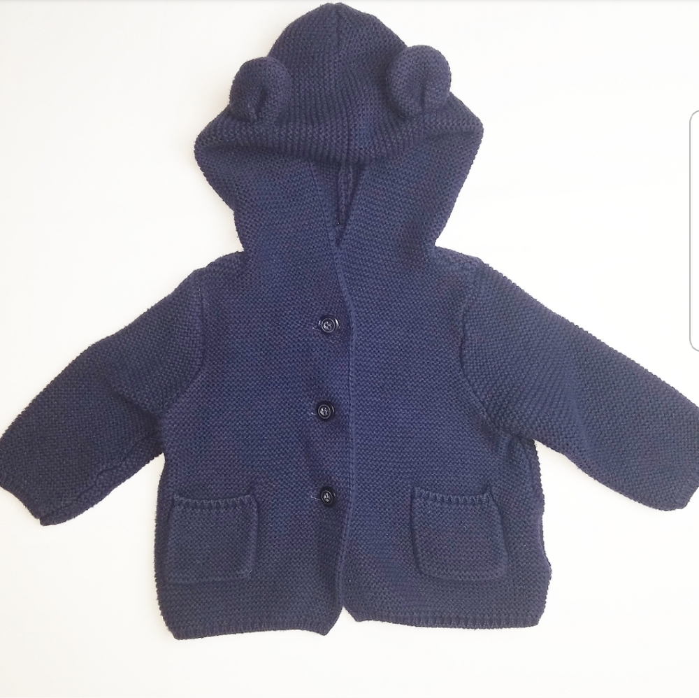 BABY GAP Hooded Sweater with Ears.